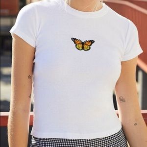 John Galt butterfly t shirt